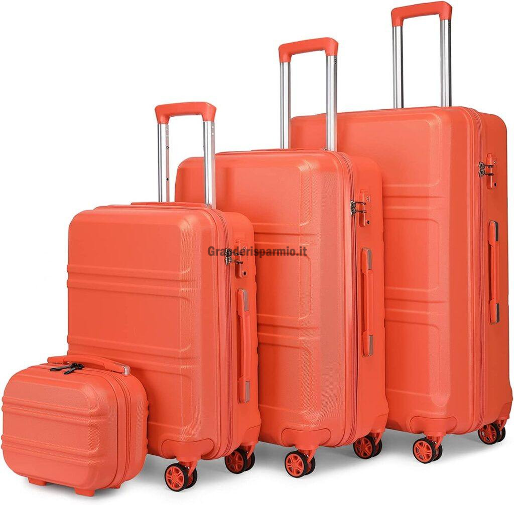 Kono valigie rigide miglior set di valigie da 4 pezzi