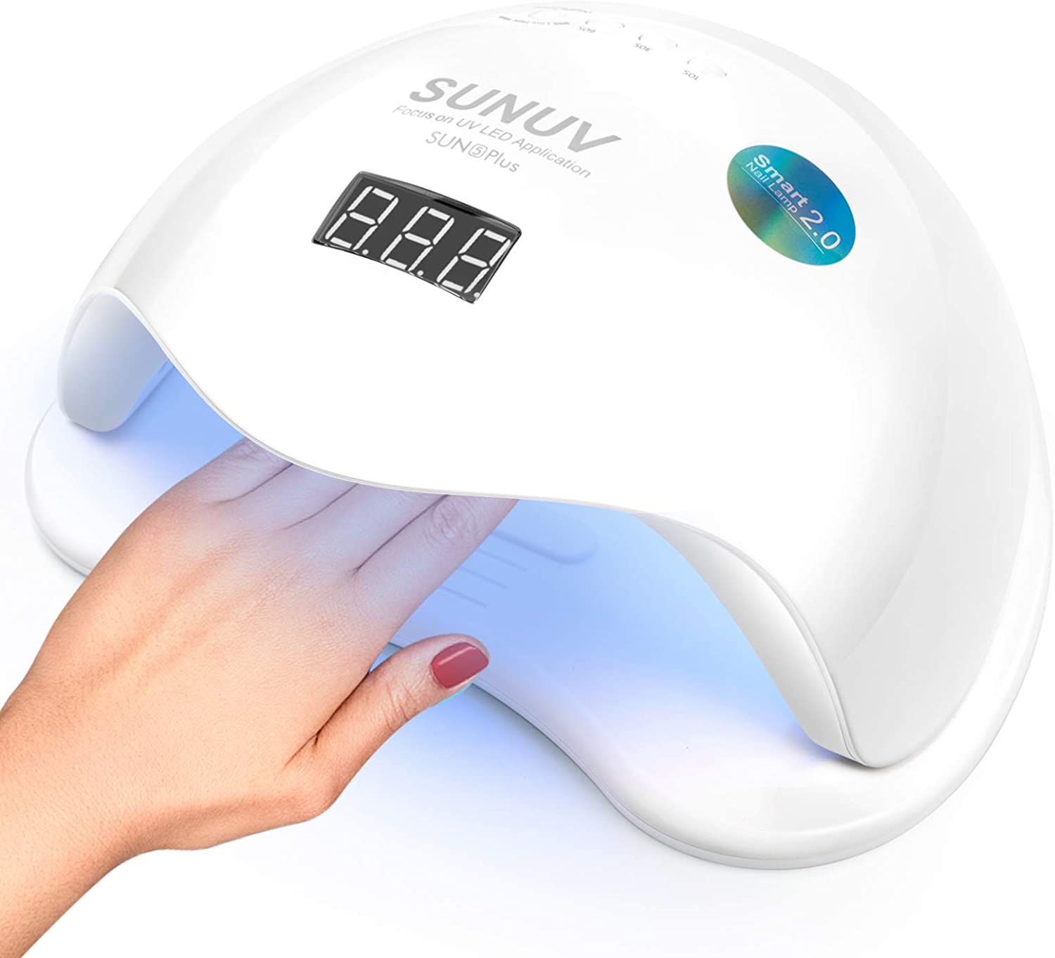 Lampada Uv Senza Fili Tp68 48w Led Doppia Luce Sensore Fornetto Unghie Nail Art - - PagineGialle - Foto 4