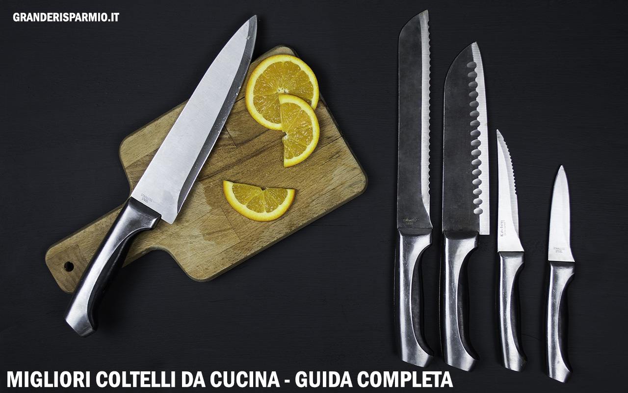 Masterchef set coltelli da cucina con ceppo universale